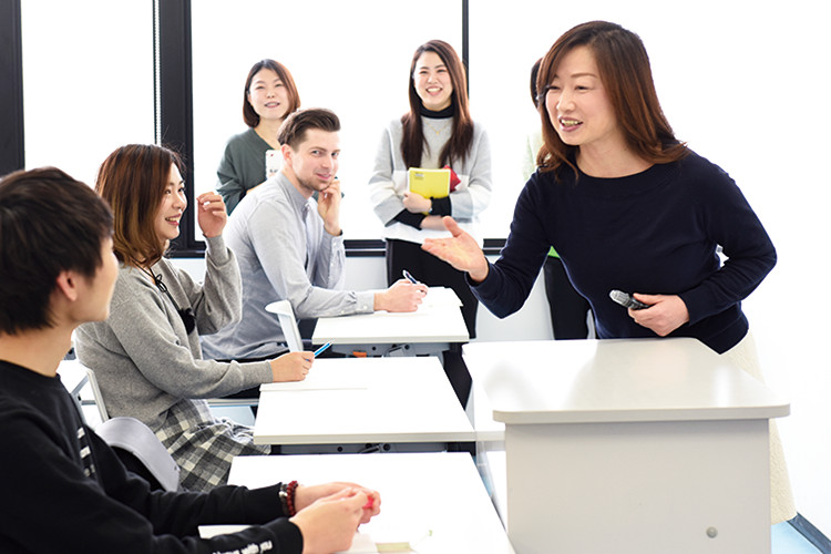 特徴3　実習中心の授業